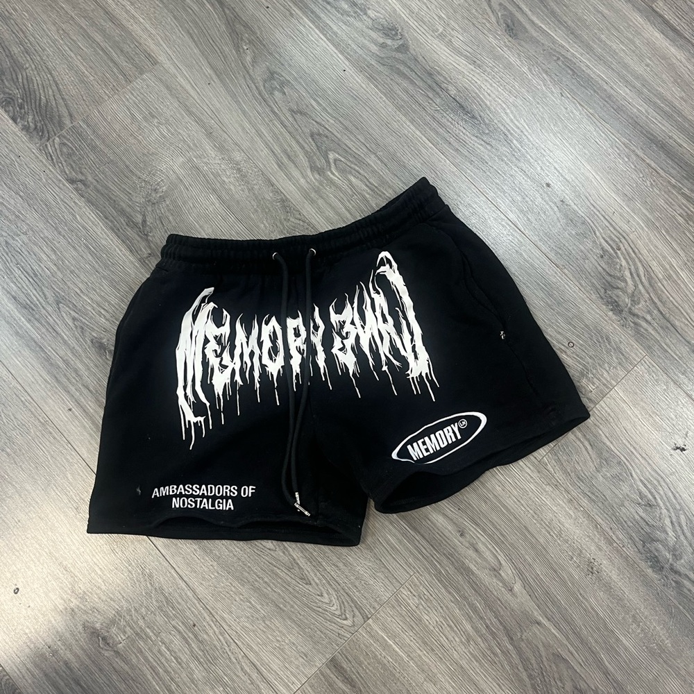 Black Athletic Men's Shorts